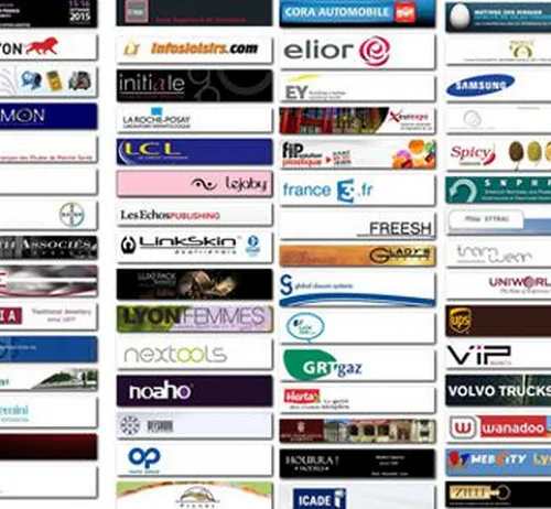 Logos de references clients d un photographe corporate a Lyon specialise en reportage professionnel